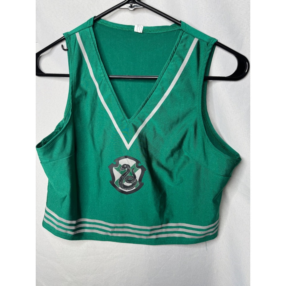 Suit Yourself‎ Harry Potter Slytherin Costume Set Green Crop Top Leggings Small